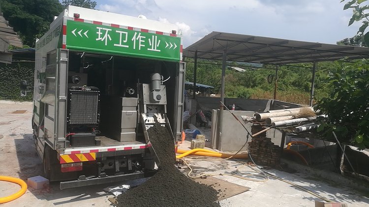 总口管理区污泥干湿分离技术