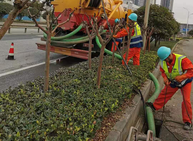 总口管理区市政管道清淤